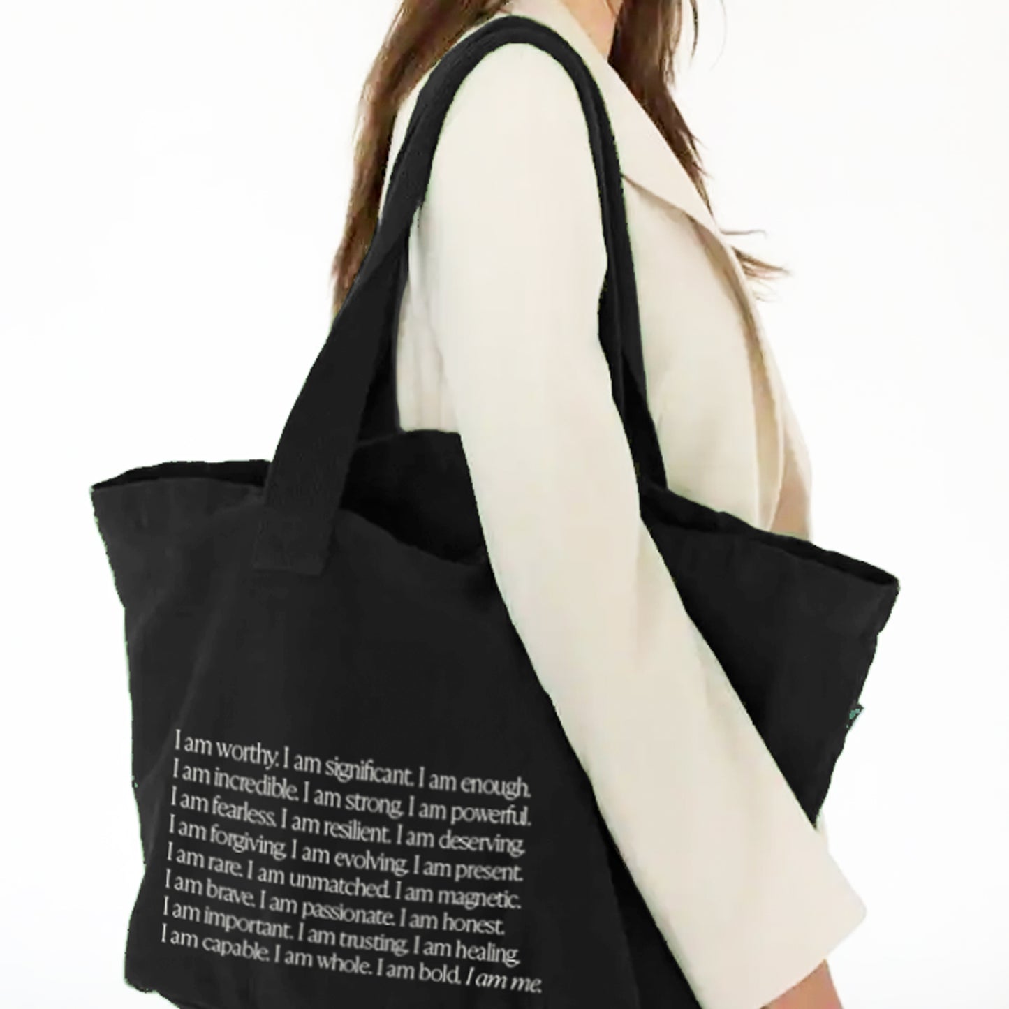 The I AM Tote in Black